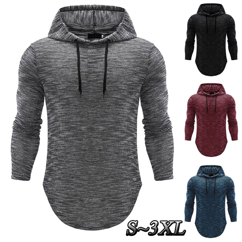 Men's sports casual long-sleeved T-shirt